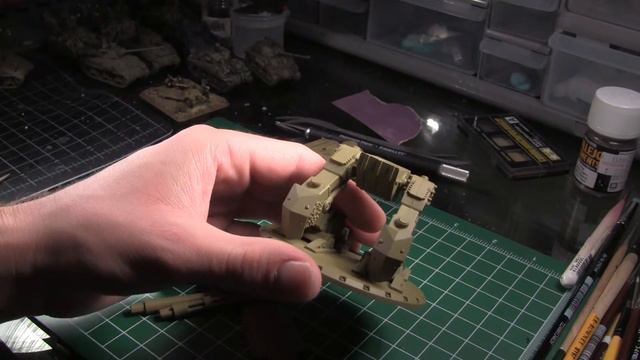 Painting and Modeling Dust Tactics KV-8 Heavy Walker Part 1 смотреть онлайн