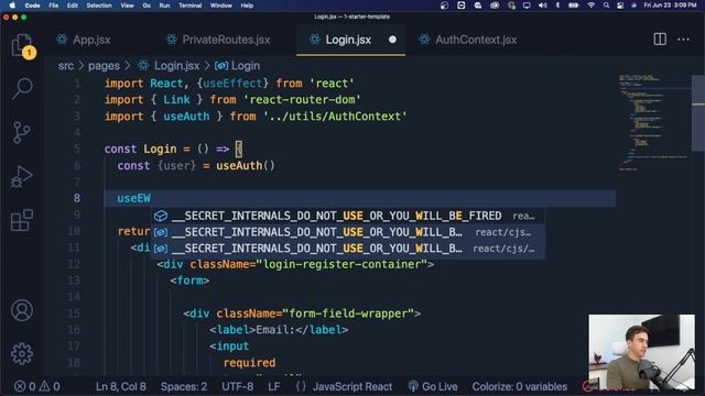 React Authentication With Appwrite Crash Course смотреть онлайн