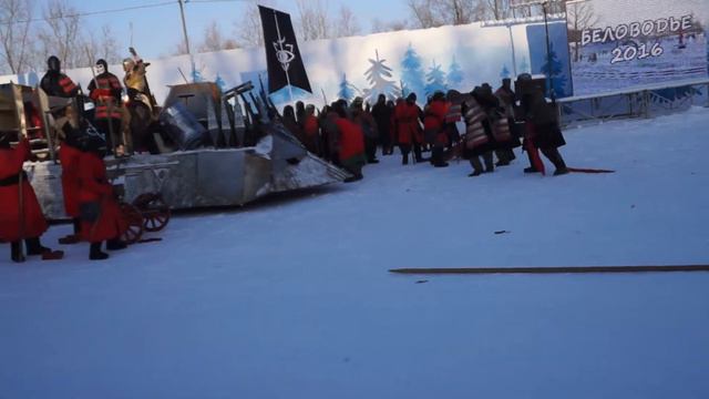 Штурм войсками Кащея Бессмертного Беловодья (Оборона Медвежьей заставы), Омск-2016, 2 часть смотреть онлайн
