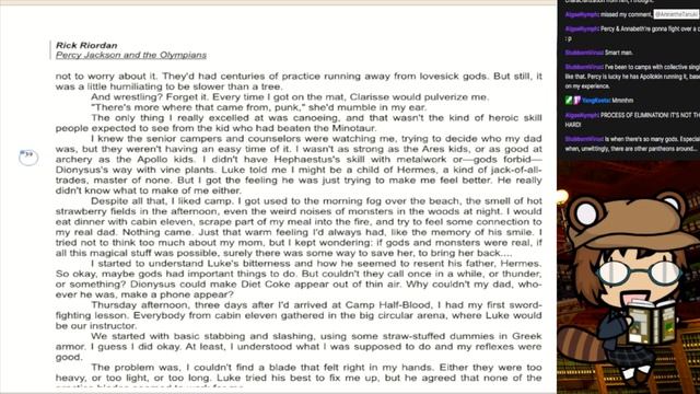 Percy Jackson and the Lightning Thief, chapters 7-8 смотреть онлайн