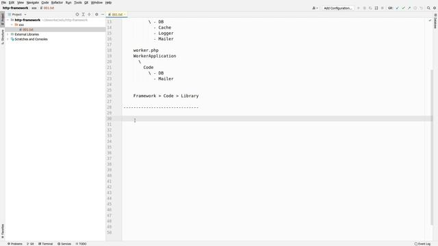 Суть компонентного фреймворка [HTTP Framework #1] смотреть онлайн