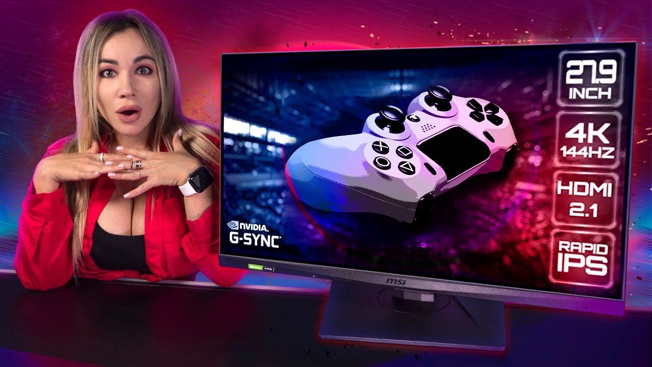 ТОП монитор, может ВСЁ - MSI Optix MAG281URF смотреть онлайн