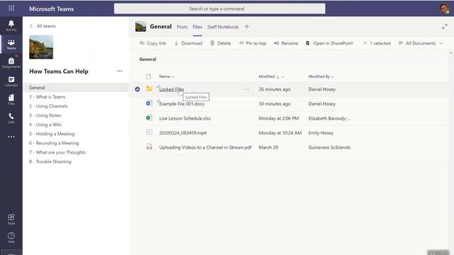 How to Lock Files in Microsoft Teams смотреть онлайн