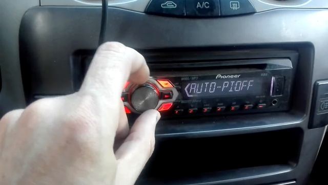 Отключаем демо-режим на магнитоле Pioneer