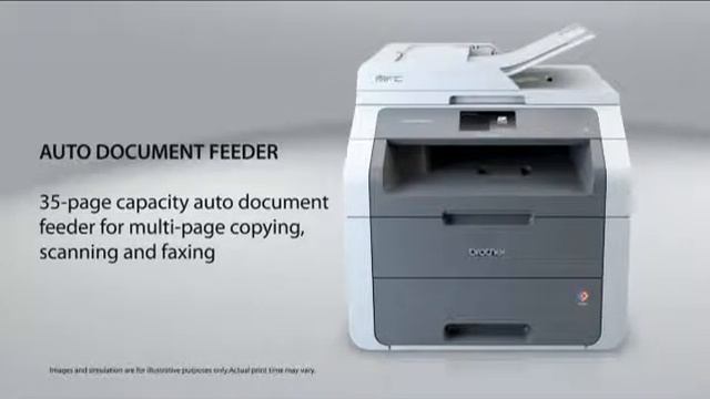 Brother MFC9130CW Wireless All-In-One Printer with Scanner, Copier and Fax, Amazon Dash Repl Review смотреть онлайн