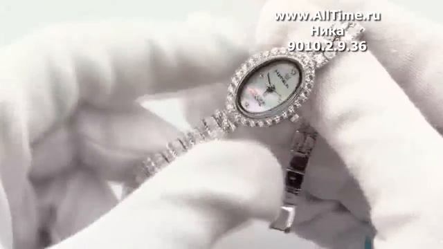 Обзор. Женские наручные часы Ника серебряные 9010.2.9.36 смотреть онлайн