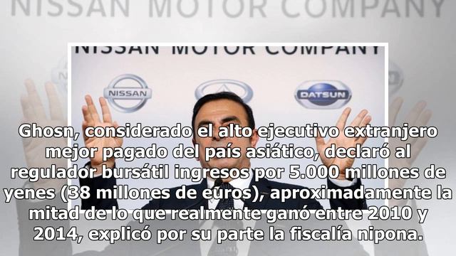 Nissan destituye a Ghosn como presidente tras su arresto смотреть онлайн