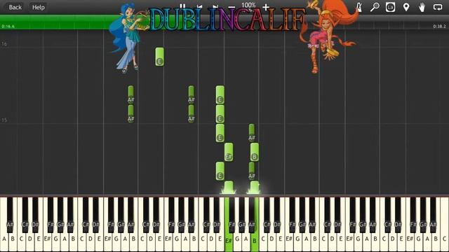 The Legend of Zelda Oracle of Ages and Seasons - Gnarled Root Dungeon Theme Piano Tutorial Synthesi смотреть онлайн