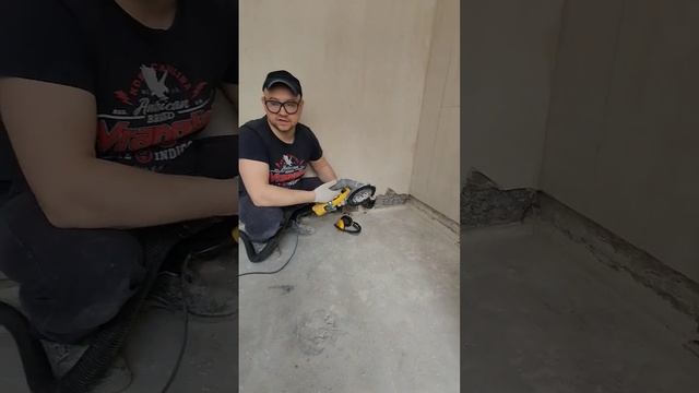 Шлифовка бетона.