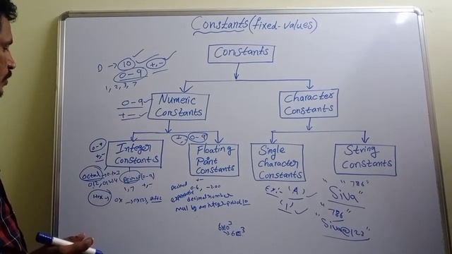 Constants in C Language || C Language in Telugu || Mr.Sivarao смотреть онлайн