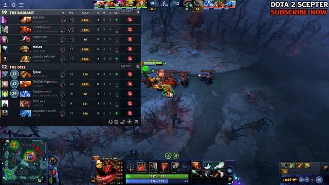 BECOME OP MID Sand King Aghs Scepter + Ethereal Blade Annoying Sand Storm With Burrowstrike spines смотреть онлайн