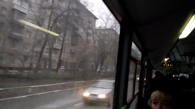 Поездка на автобусе Волжанин-6270.06 СитиРитм-15 № 01163 Маршрут № 44 Москва смотреть онлайн