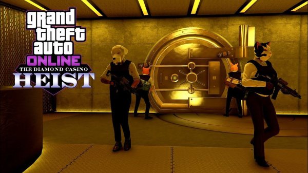 Это не PAYDAY. Первое  ограбление казино  в GTA Online DLC : The diamond casino heist