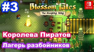 Blossom Tales The Sleeping King #3 Сокровища, лагерь разбойников, Королева Пиратов