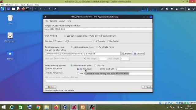 Dirbuster Tutorial in Kali Linux 2022 - Discover Hidden Files And Folders смотреть онлайн