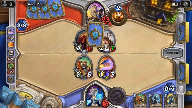 Hearthstone: The Arena Gameplay on Phone смотреть онлайн
