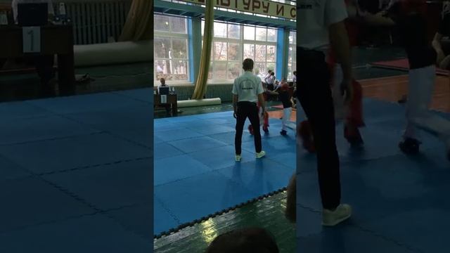 соревнования детки 7 лет кикбоксинг Сербул Игорь