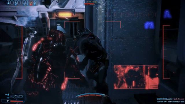Mass Effect 3 - N7 Destroyer Soldier - Silver Gameplay смотреть онлайн
