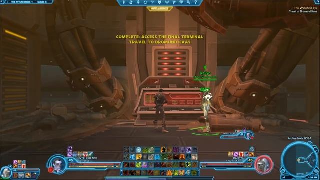 SWTOR IA The Tytun Rings Class Quest - The Watchful Eye смотреть онлайн