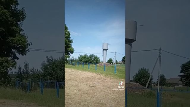 Сбросили гнездо.Аист сидит один. смотреть онлайн