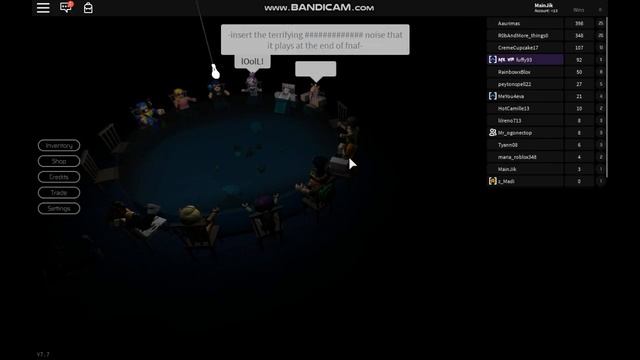 Убийца за столом Roblox смотреть онлайн