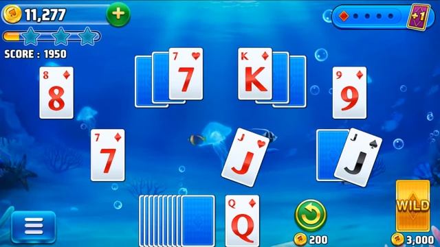 Solitaire TriPeaks Journey Level 21 смотреть онлайн
