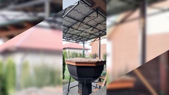 Навес над купелью