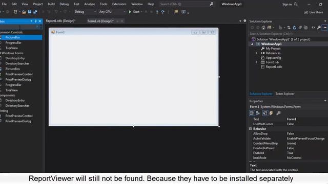 How to install RDLC ReportDesigner and ReportViewer | Visual Studio 2019, 2022 Community смотреть онлайн