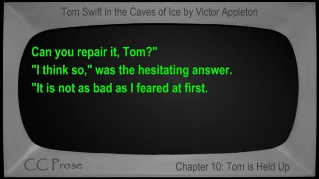 Chapter 10 - Tom Swift in the Caves of Ice by Victor Appleton смотреть онлайн