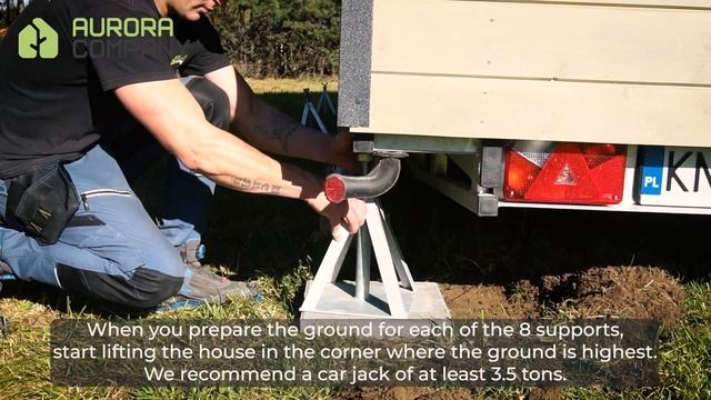 Tiny House leveling manual [ENG.] ? | AURORA COMPANY Tiny House смотреть онлайн