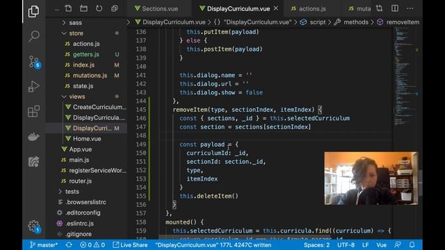 Livestream: Bug fixing and code cleanup | Full-Stack JavaScript with Vue & Express смотреть онлайн