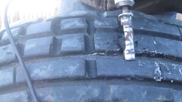 Нарезка протектора, самый лёгкий способ.. смотреть онлайн