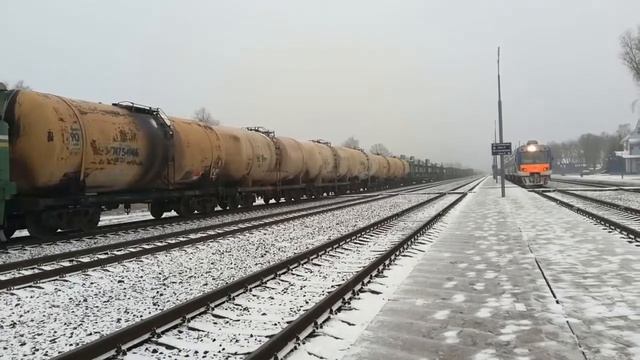 Движение поездов на станции Василевичи 06.01.2021 смотреть онлайн
