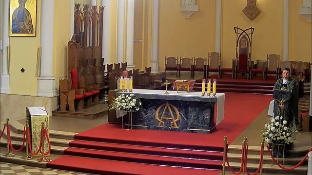 Св. Месса 12.11.2023 в 8:30 на польском языке смотреть онлайн