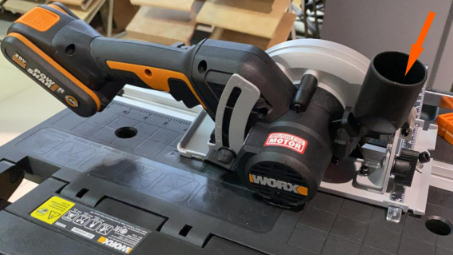 Аккумуляторная циркулярная пила WORX WU535 смотреть онлайн