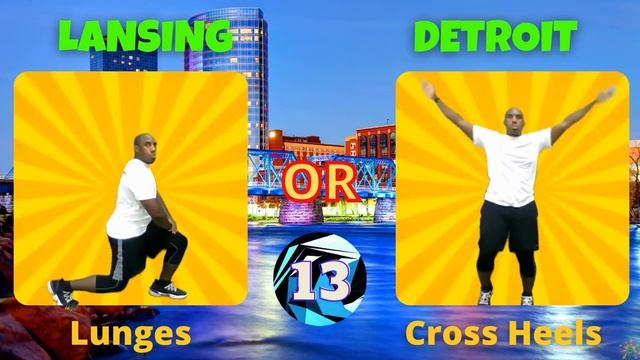 STATE CAPITALS USA 1 GAME: BRAIN BREAK EXERCISE. SOCIAL STUDIES AND MOVEMENT. TRIVIA AND QUIZ GAME смотреть онлайн