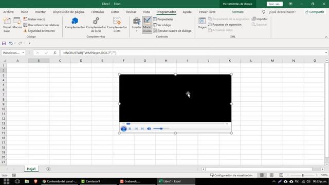 Como Insertar un Video en una hoja de excel 2019 - Insertar video en excel смотреть онлайн