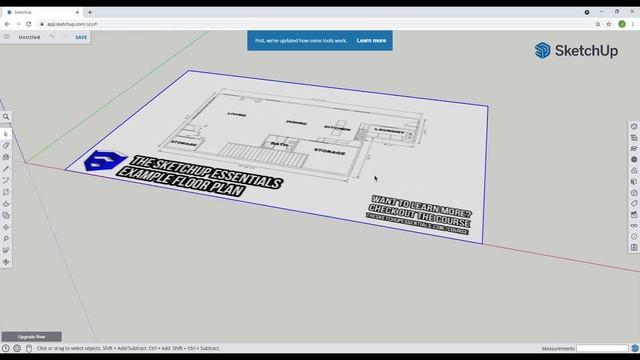 Importing and Using IMAGES in SketchUp Free! смотреть онлайн
