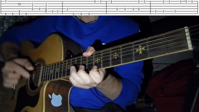 Fingerstyle tab Imagine Dragons - Warriors смотреть онлайн