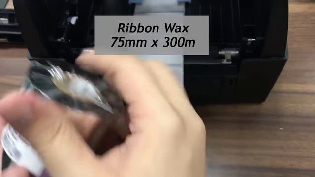 Cara Install & Setting Ribbon Wax Printer Barcode Label Blueprint BP TR-110 Ke Komputer | BPVID#042 смотреть онлайн
