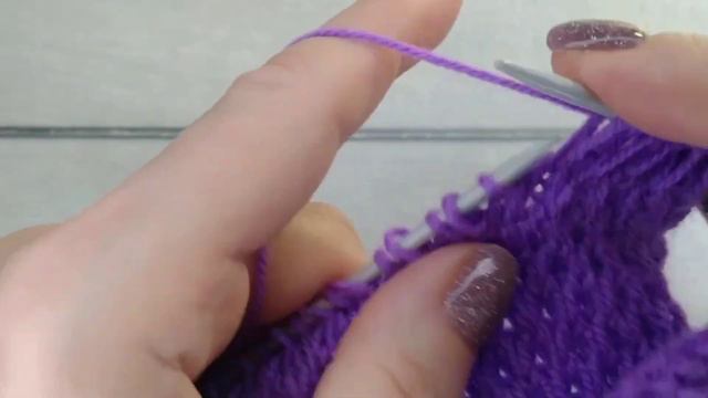 Плотный узор спицами ИМИТАЦИЯ ТКАННОГО полотна Knitting pattern - PROпетельки смотреть онлайн