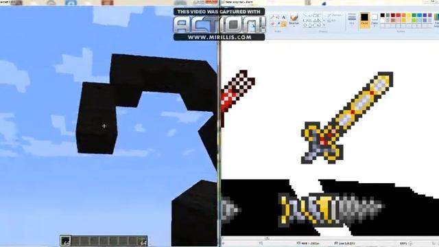 Minecraft: Terraria Sword Sprites смотреть онлайн