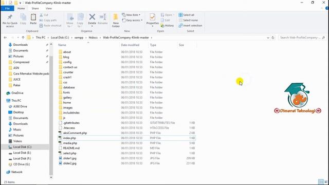Cara Menampilkan Website diLocalhost menggunakan XAMPP, How To Open Website inLocalhost Xampp serve смотреть онлайн