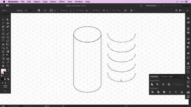 Create an Isometric Round City Building in Adobe Illustrator смотреть онлайн