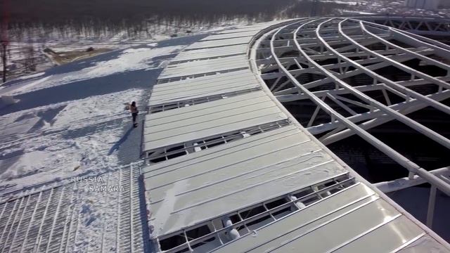 Cтадион Самара Арена Март 2018 смотреть онлайн