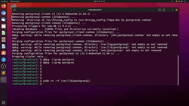 ubuntu 21.04 how to delete / remove postgresql (psql) & pgadmin4 смотреть онлайн