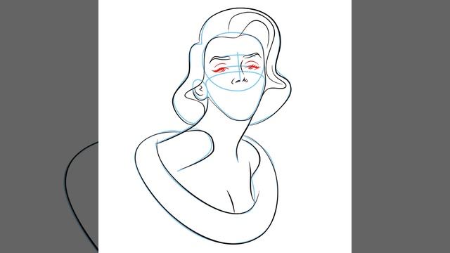 Famous actors caricature Marilyn Monroe/ Как рисовать Мэрилин Монро. смотреть онлайн