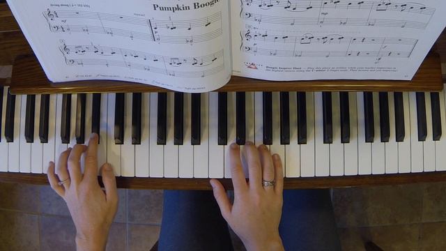 Pumpkin Boogie- Piano Adventures/2B/Lesson Book смотреть онлайн