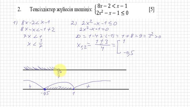 8 сынып. Алгебра. ТЖБ. 4 тоқсан. смотреть онлайн