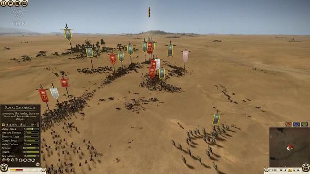 Total War Rome 2 Online Battle 218 Armenia vs Rome смотреть онлайн